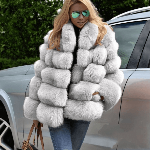 Women's Fashion Autumn-winter New Fur Coat Coat