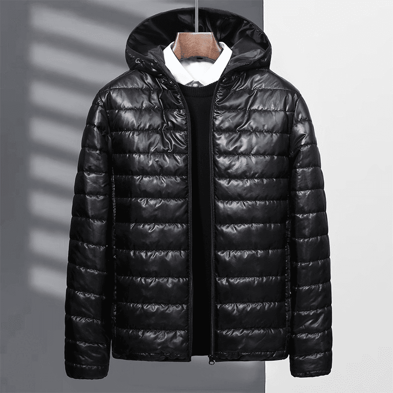 Men's Clothing Thick Hooded Jacket – Winter Cotton Padded Coat (Sporty & Warm)​
