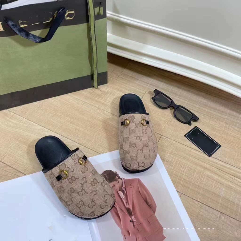 Chaussures plates brodées pour femmes, chaussures paresseuses décontractées avec mors de cheval
