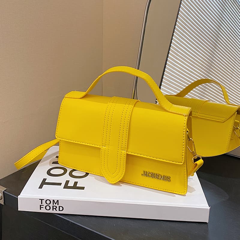 Sac à main design français 2023, nouveau sac bandoulière à une seule épaule avec texture avancée