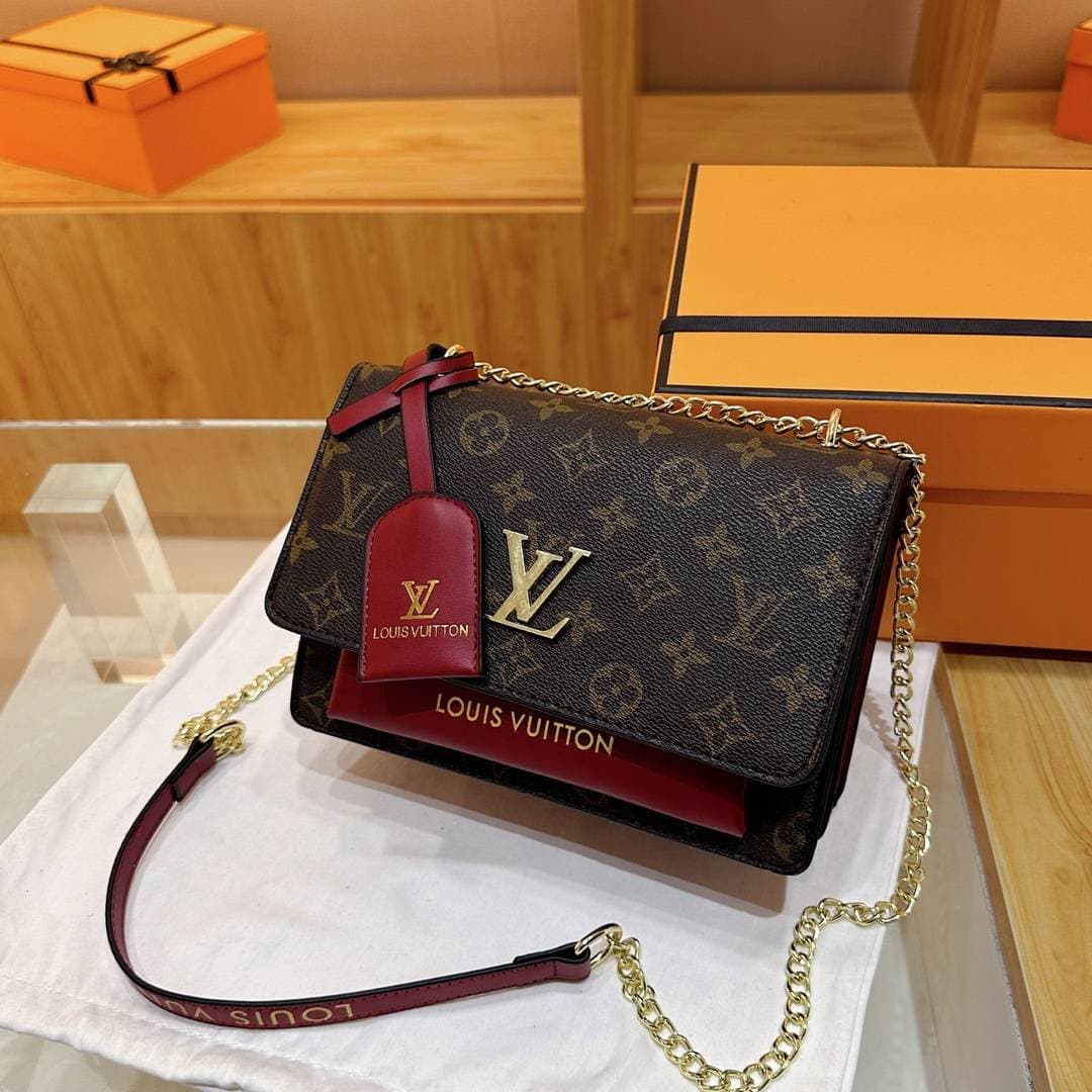 Marque de luxe haut de gamme sens de la mode classique éléments de lettre ligne de couture impression mode dames sac à bandoulière