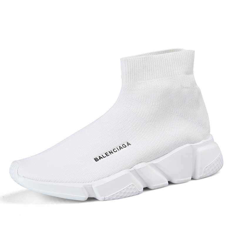 Chaussures décontractées pour hommes, chaussettes montantes, chaussures de sport tendance pour femmes