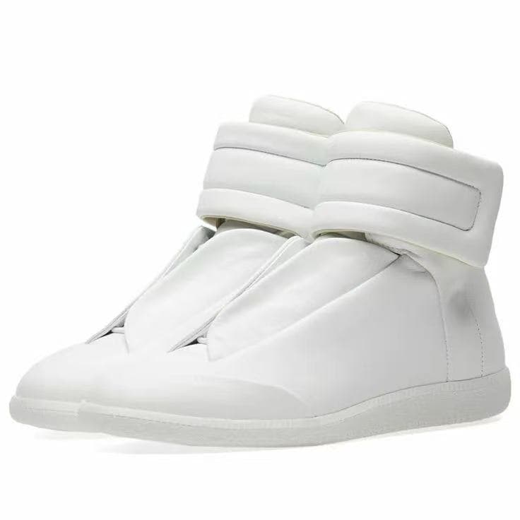 Popular Lightweight Martin Boots High Top German Training Splicing Velcro Wear Resistant Casual Forrest Gump Shoes