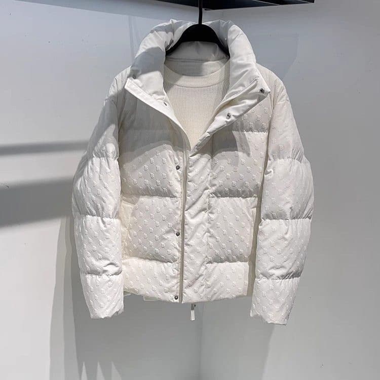 Men's Clothing 25 Winter Cotton Coat New Style Popular Winter Korean Style Thickened Puffer Coat Stand Collar Coat