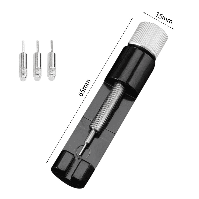 Watch Repair Tool Metal Watch Adjuster Bag With Adjustable Steel Watch Band Length Removal Watch Repair Tool