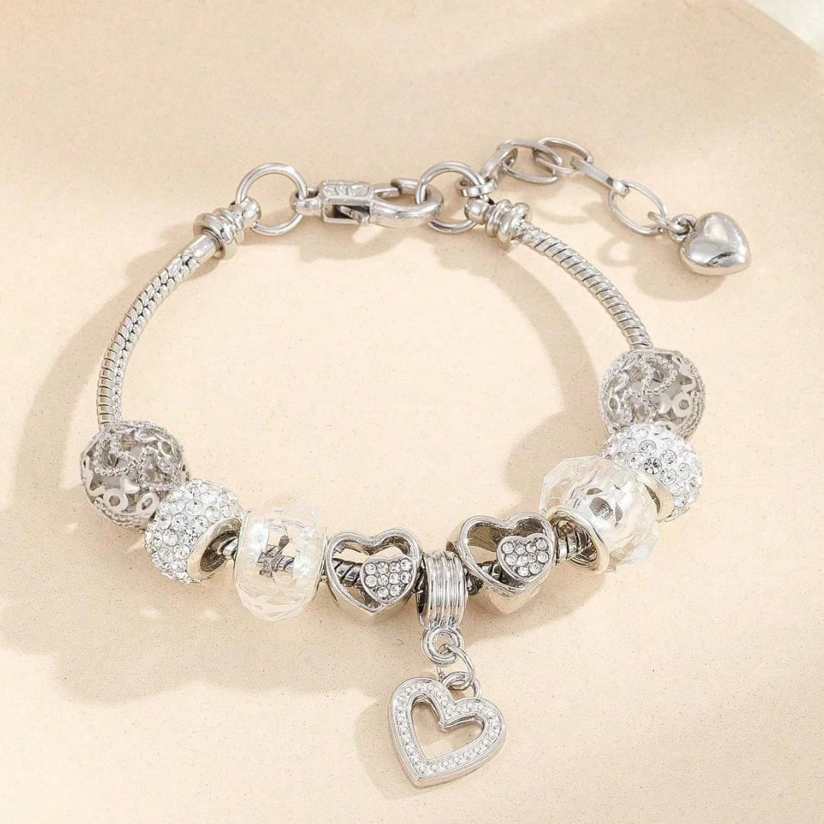 Summer Love Bracelet – Cute Sweet Style Crystal Diamond Bracelet, Cool & All-Match Hand Jewelry