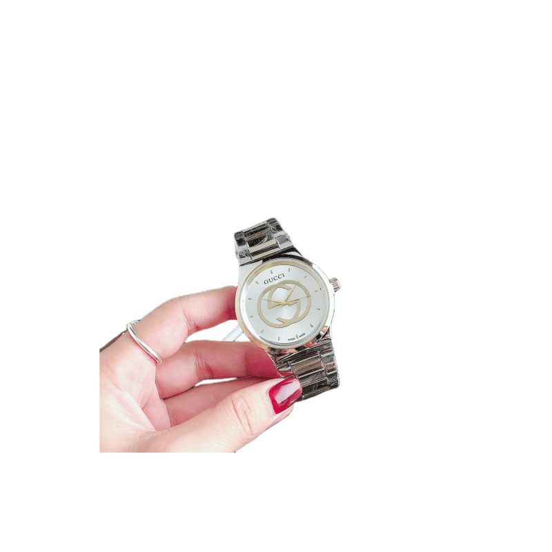 GU mode européenne et américaine décontracté simple grand luxe rétro montre pour femme