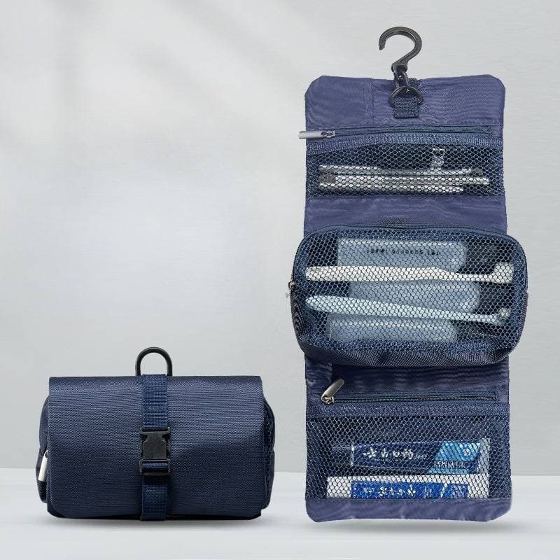 Home Storage & Organization Buckle Folding Toiletry Bag Hook Men's Business Trip Travel Toiletries Storage Bag Cosmetic Bag