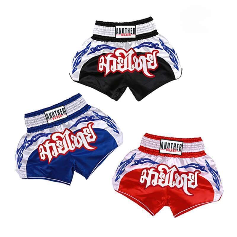 Authentic Muay Thai Shorts Patchwork Boxing Pants ONE Competition Shorts MMA Training Clothes Trend