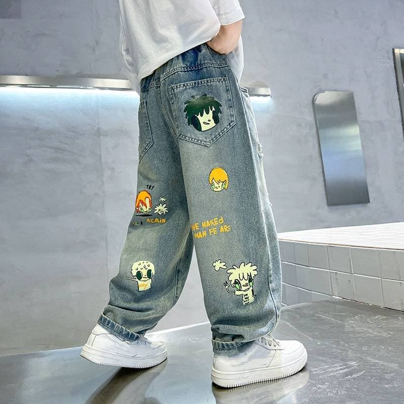 Toddler Boys Clothing Autumn And Winter New Street Handsome Spring And Autumn Boys Autumn Clothing Pants