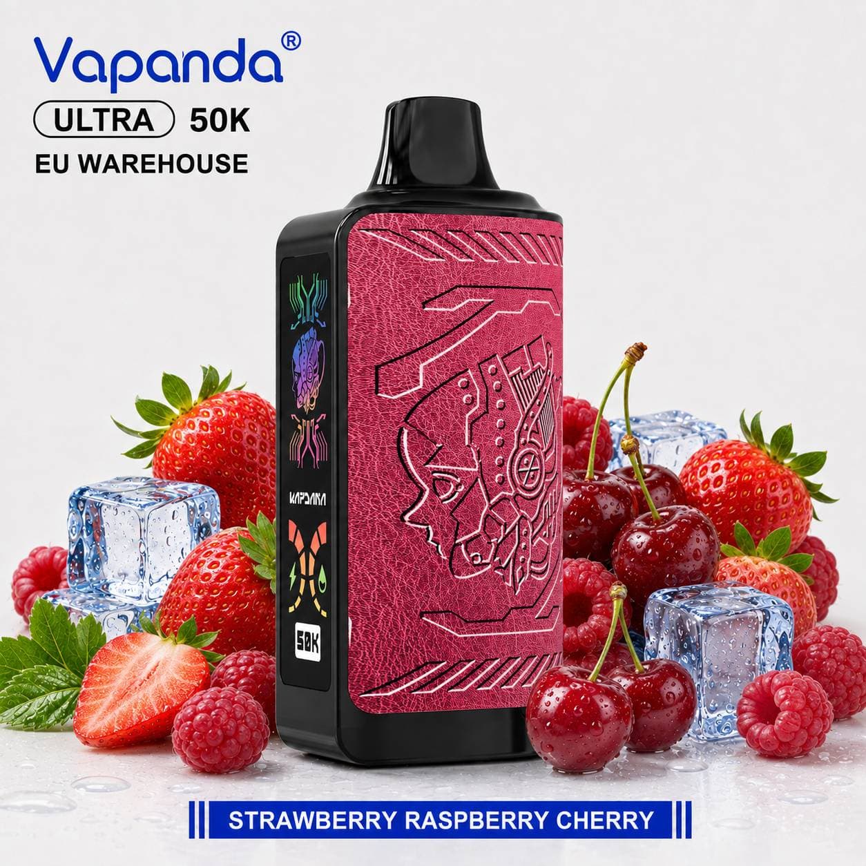 1 mod de vape VAPANDA ULTRA 50K jetable, 50 000 bouffées, cigarette électronique rechargeable haute capacité, entrepôt UE