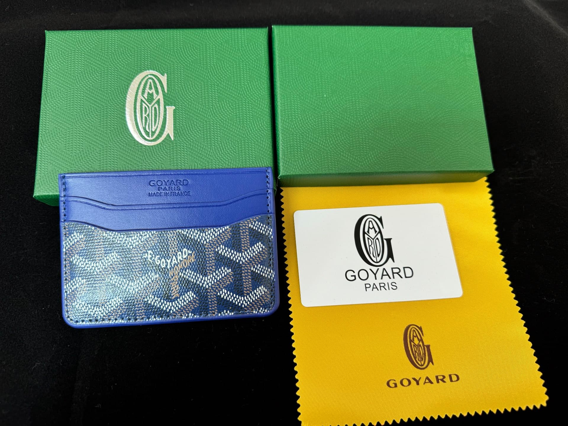 Portefeuille unisexe en tissu jaune, mini porte-cartes, idéal pour les cartes de visite, idéal pour les cadeaux de luxe, de haute qualité et prati