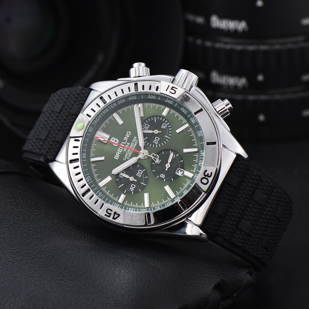 Montre pour homme - Montre décontractée et simple à bracelet en cuir - Montre à quartz professionnelle importée, polyvalente et élégante - Mon