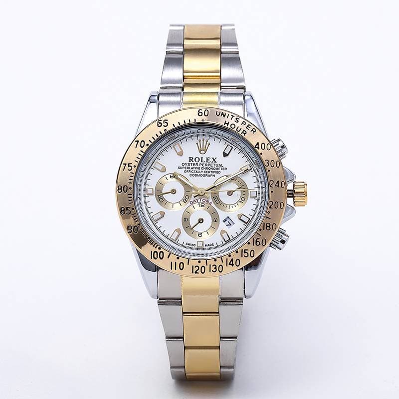 Montre Cosmograph Daytona en métal, surdimensionnée, style classique, montre haut de gamme indispensable pour les soirées, mouvement à quartz, di