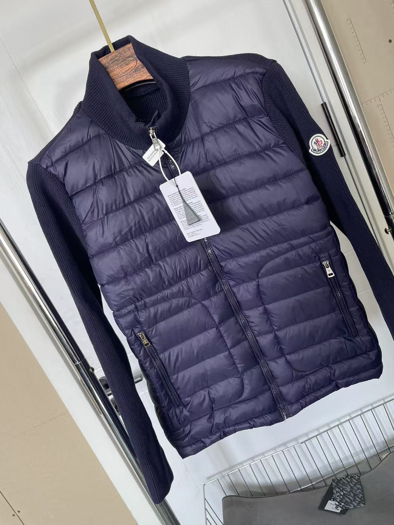 Nouvelle doudoune Moncler pour homme (réplique 1:1) - Manteau d'hiver Parker assorti pour couple - Tendance streetwear F1 Formule 1