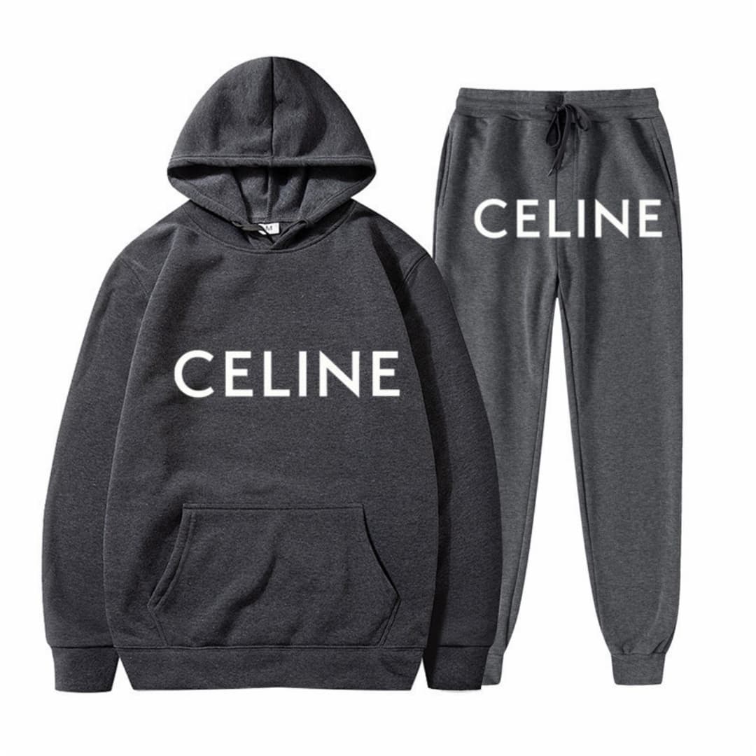 Ensemble sweat à capuche ample et polyvalent pour l'automne et l'hiver, nouvelle collection unisexe de grande marque