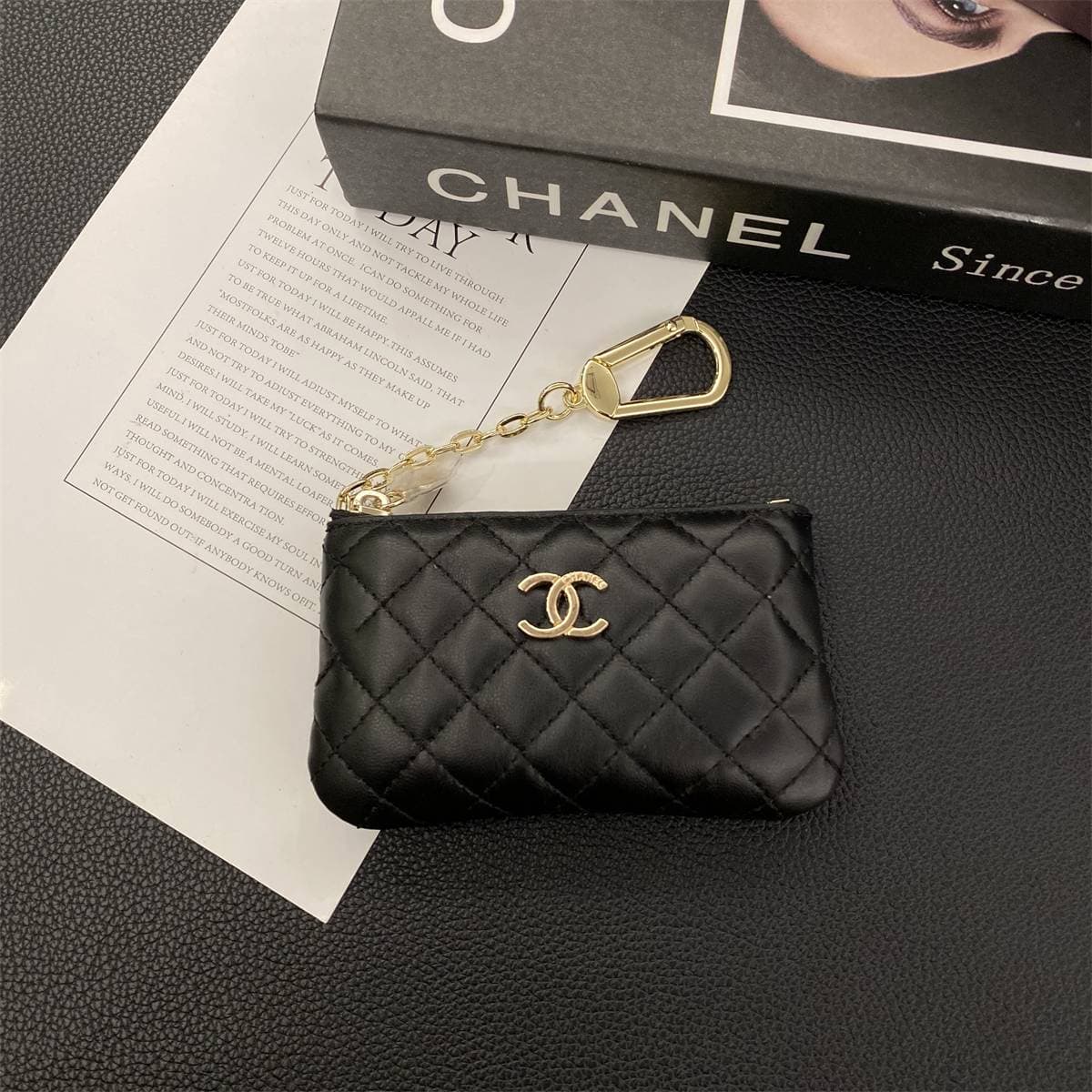Portefeuille porte-cartes Zero pour femme, motif crocodile, luxe et haute qualité, collection 2026