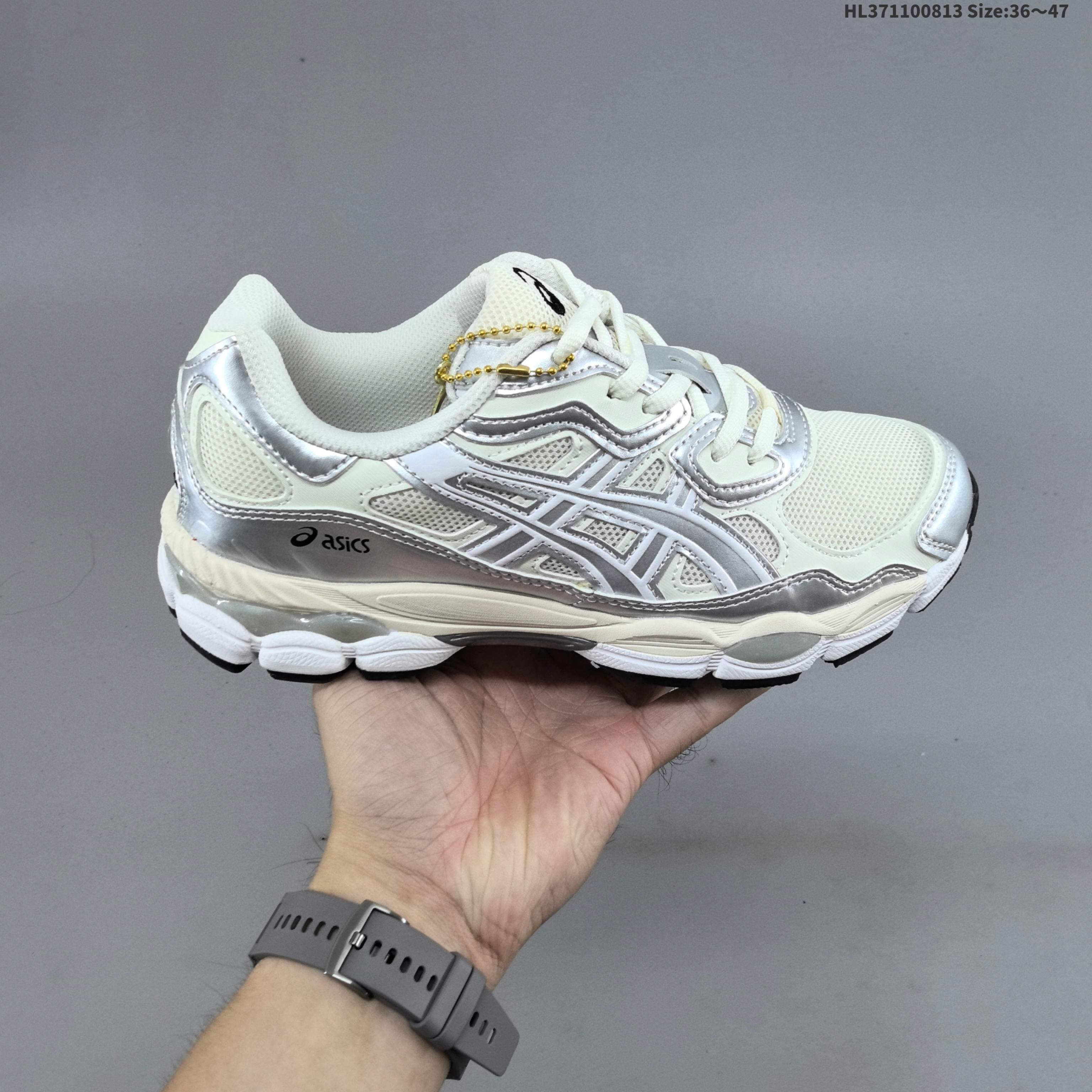 Chaussures de running Asics NYC Gels NYC Sneakers Cream Solar Power Pure Sier Outdoor Sneakers Sports Athleisure Trainers Fashion Daily Outfit 36-47