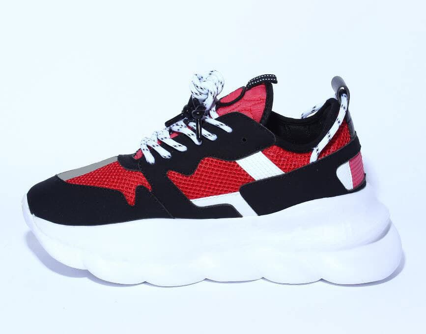 Chaussures de sport décontractées, chaîne de commerce extérieur transfrontalier, station européenne, chaussures de papa rétro, semelle épaisse
