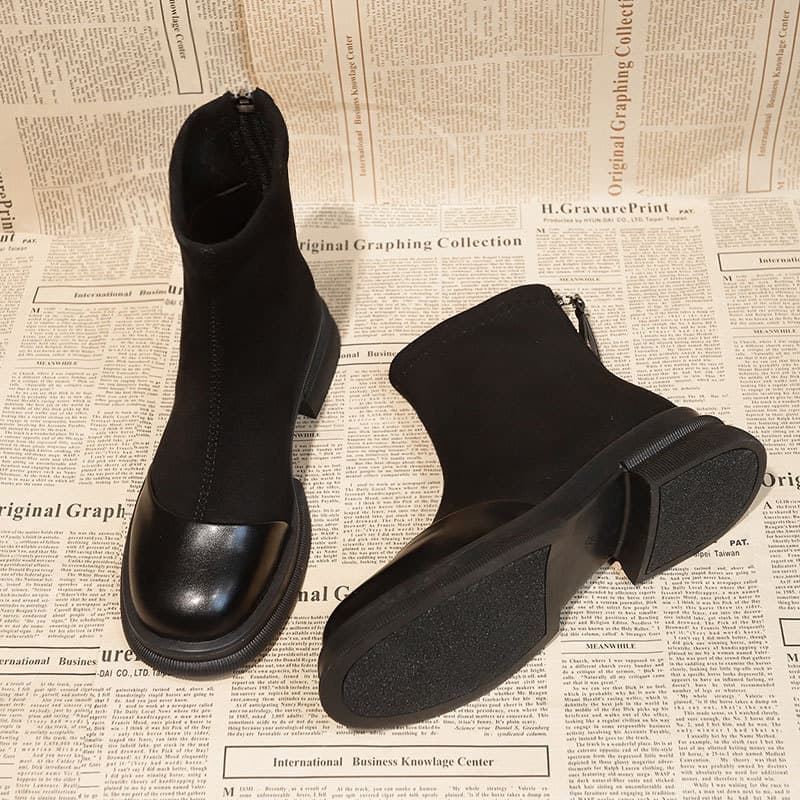 Small Ankle Boots Popular Western Style Short Boots Skinny Boots For Women