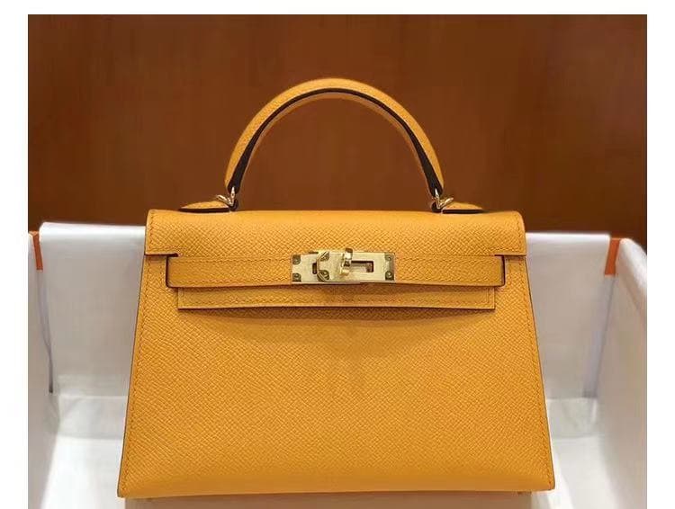 P7 Bubble Green 2023 Nouveau sac Kelly de deuxième génération Printemps et été Sac messager à bandoulière Sac à main en cuir véritable Mini