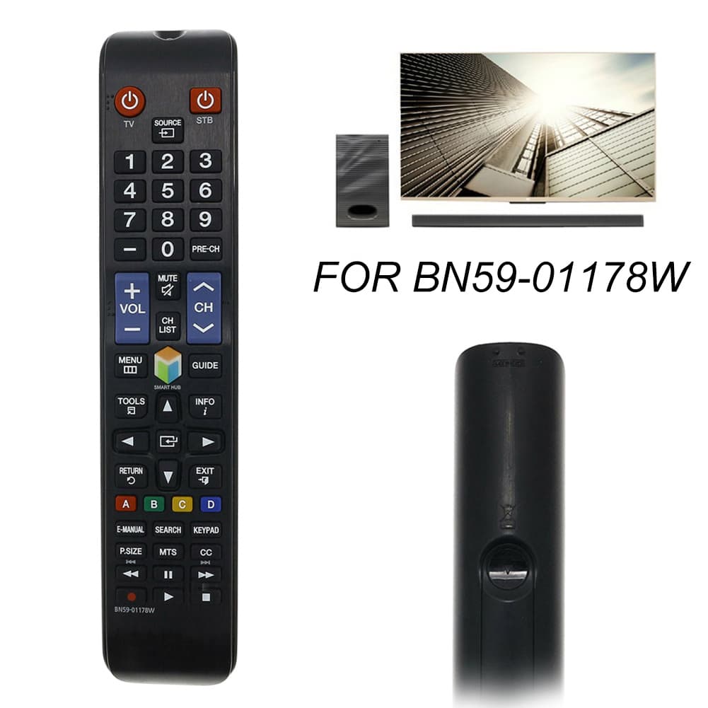 Hitech Universal IR Remote Control Replacement for BN59-01178W Samsung Smart LCD TV