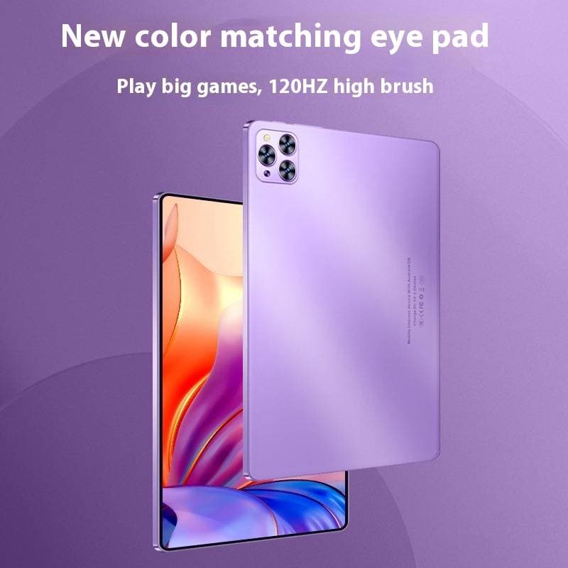 Tablette Android 2 en 1 pour enfants : écran tactile HD 10,1 pouces, double caméra, stockage 128 Go, contrôle parental, batterie longue durée