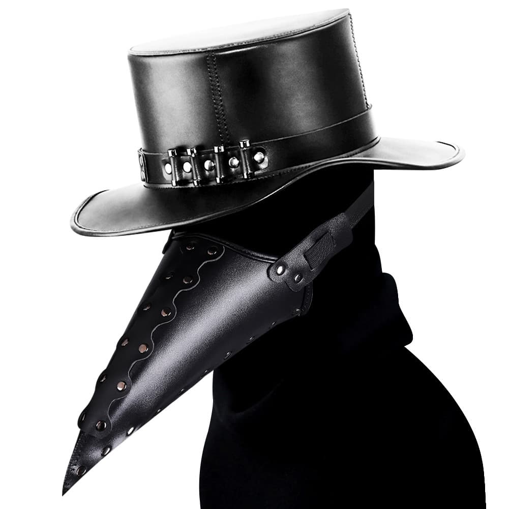 Halloween Festival Supplies Steampunk Plague Bird Mask SP Anime Birthday Party Headgear Decoration