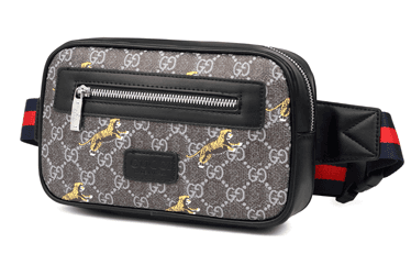 Sac cool pour hommes, sac de poitrine noir pur