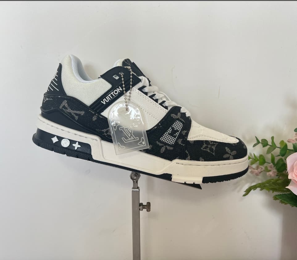 Chaussures de planche à lacets en cuir pour hommes haut de gamme, chaussures de sport décontractées à la mode de deuxième génération
