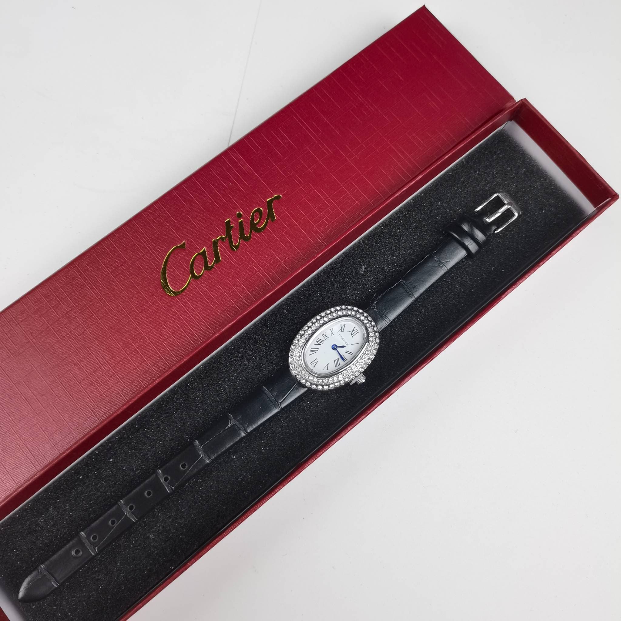 Montre à quartz tendance pour femme, cadran résistant, ceinture, décontractée, élégante et discrète