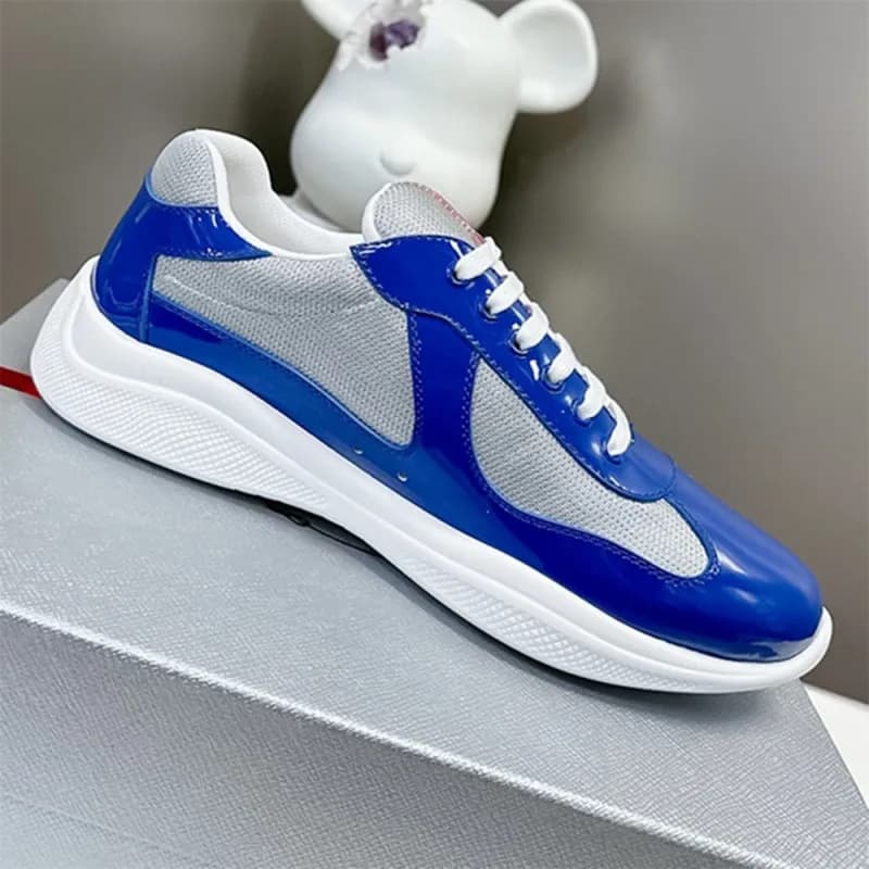 Chaussures de course à bout rond pour femmes, en cuir véritable de haute qualité, confortables, en cuir verni, commerce transfrontalier internatio