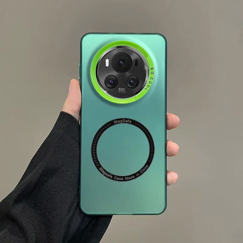 @ laser colors Phone Case For Honor Magic 5 Pro Lite 6 Magnetic Magsafe Wireless Charge Shockproof Cellphone Cover Чехол