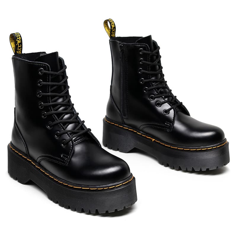 Bottes Martin en cuir de vache, chaussures et bottes de haute qualité