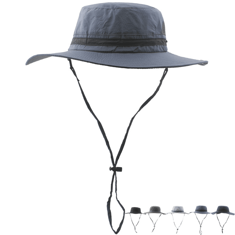 Unisex Ultra-thin Quick-drying Fisherman Hat Sports Sun Hat Men's Outdoor Sunscreen Hat Mountain Fishing Sun Hat Children