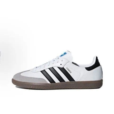 Baskets rétro Samba OG – Baskets basses classiques en cuir avec semelle en gomme, chaussures décontractées unisexes pour le streetwear et le quo
