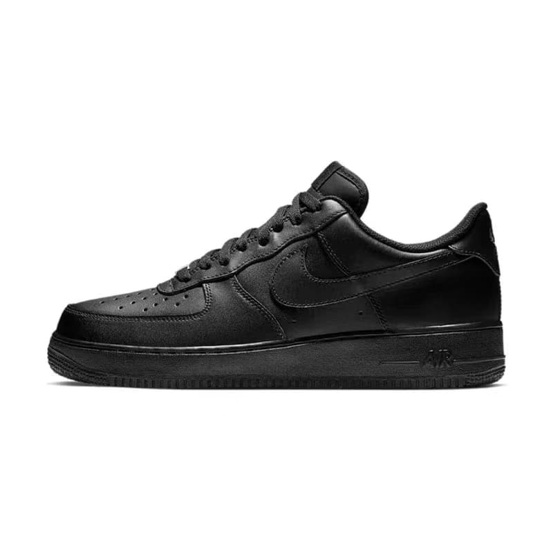 Chaussures de sport basses triples baskets décontractées en cuir