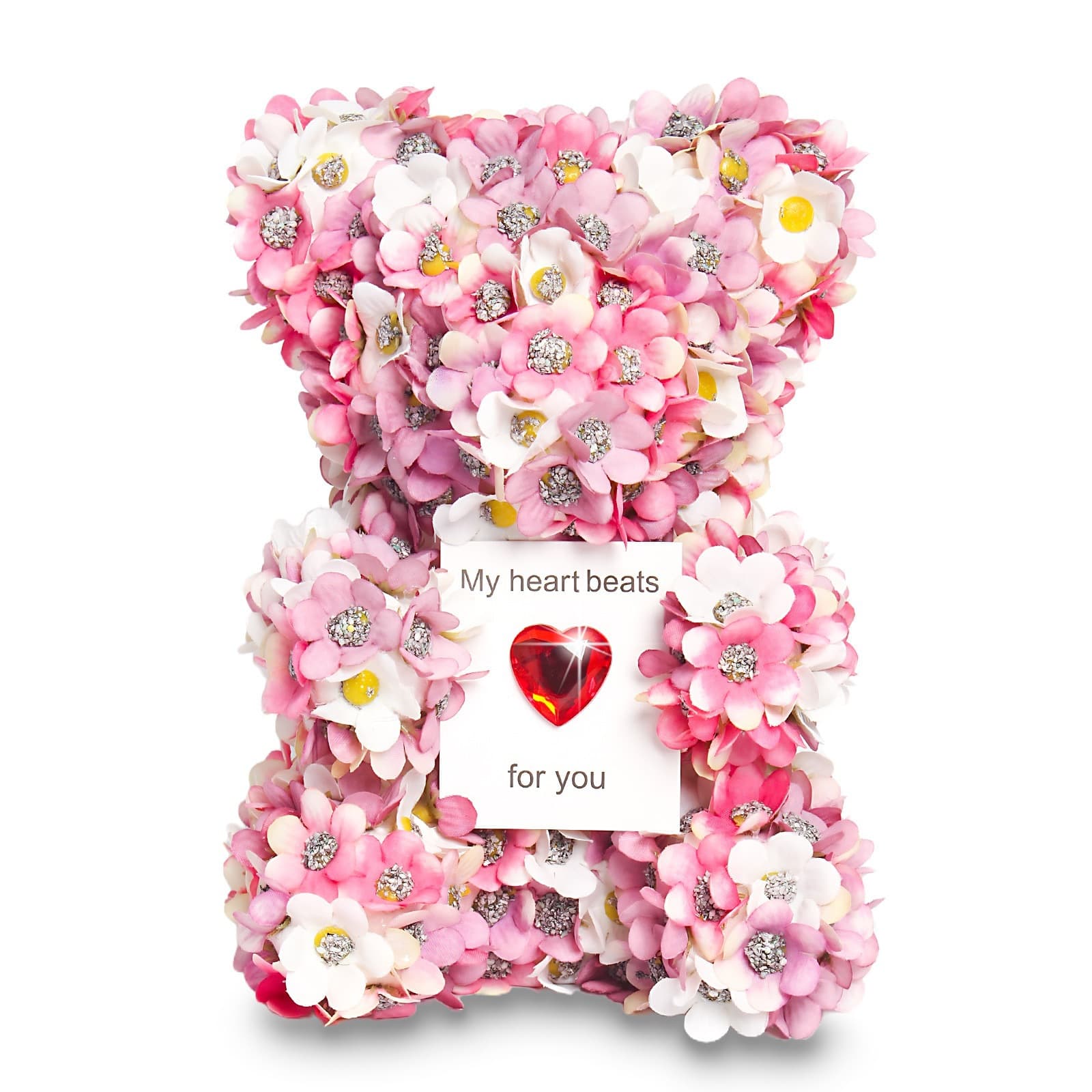 Party Supplies Creative New Product Simulated Rose Bear Wedding Proposal Gift Diy Birthday Confession Bride Gift