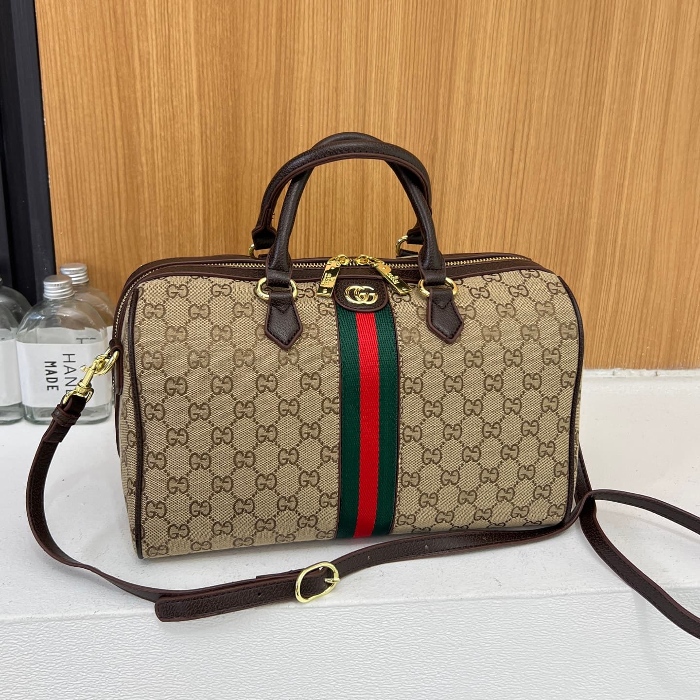 Sac Boston classique rétro 2026, grande capacité, bandoulière polyvalente, inspiré des créateurs