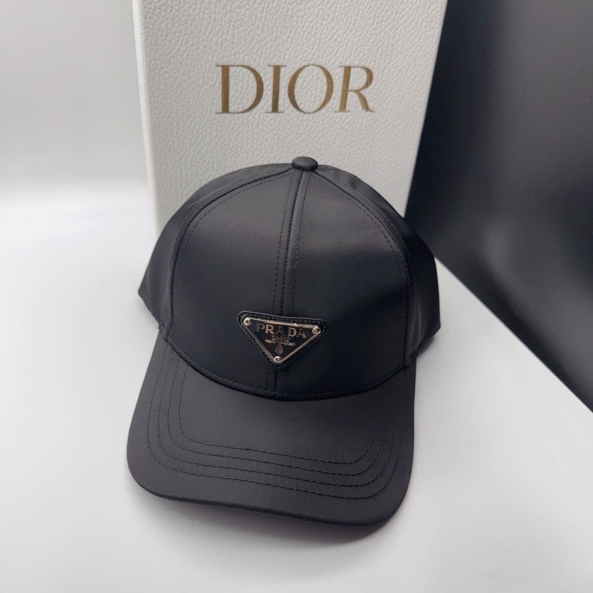 Casquette de baseball tendance à larges bords pour hommes et femmes, style triangle tendance, haut niveau d'apparence