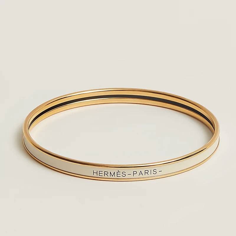 Uni – Bracelet classique en émail couleur or, à la mode, exquis, cadeau d'anniversaire de vacances