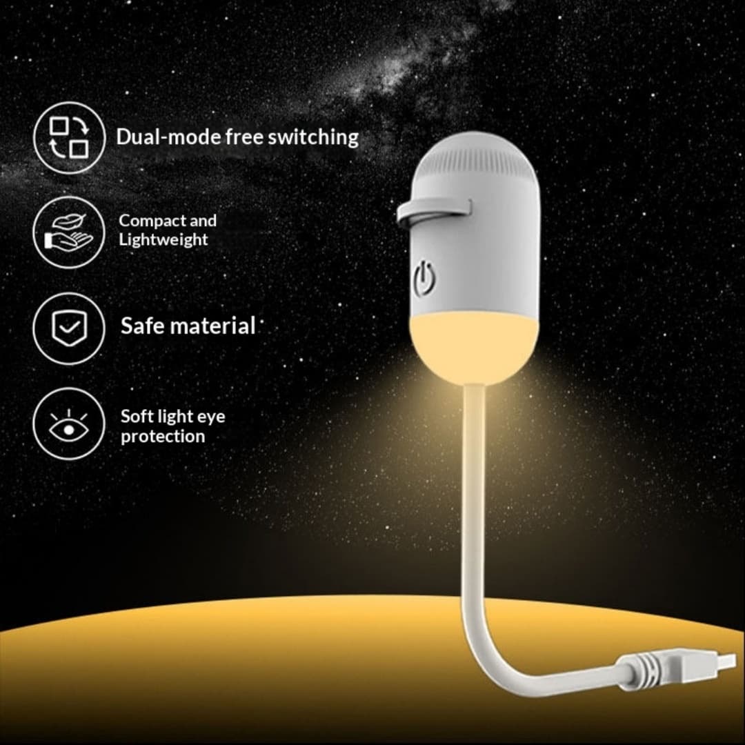 Night Light The Bedroom Bedside Lamp For Sleep Baby Feeding And Eye Protection With USB Charging