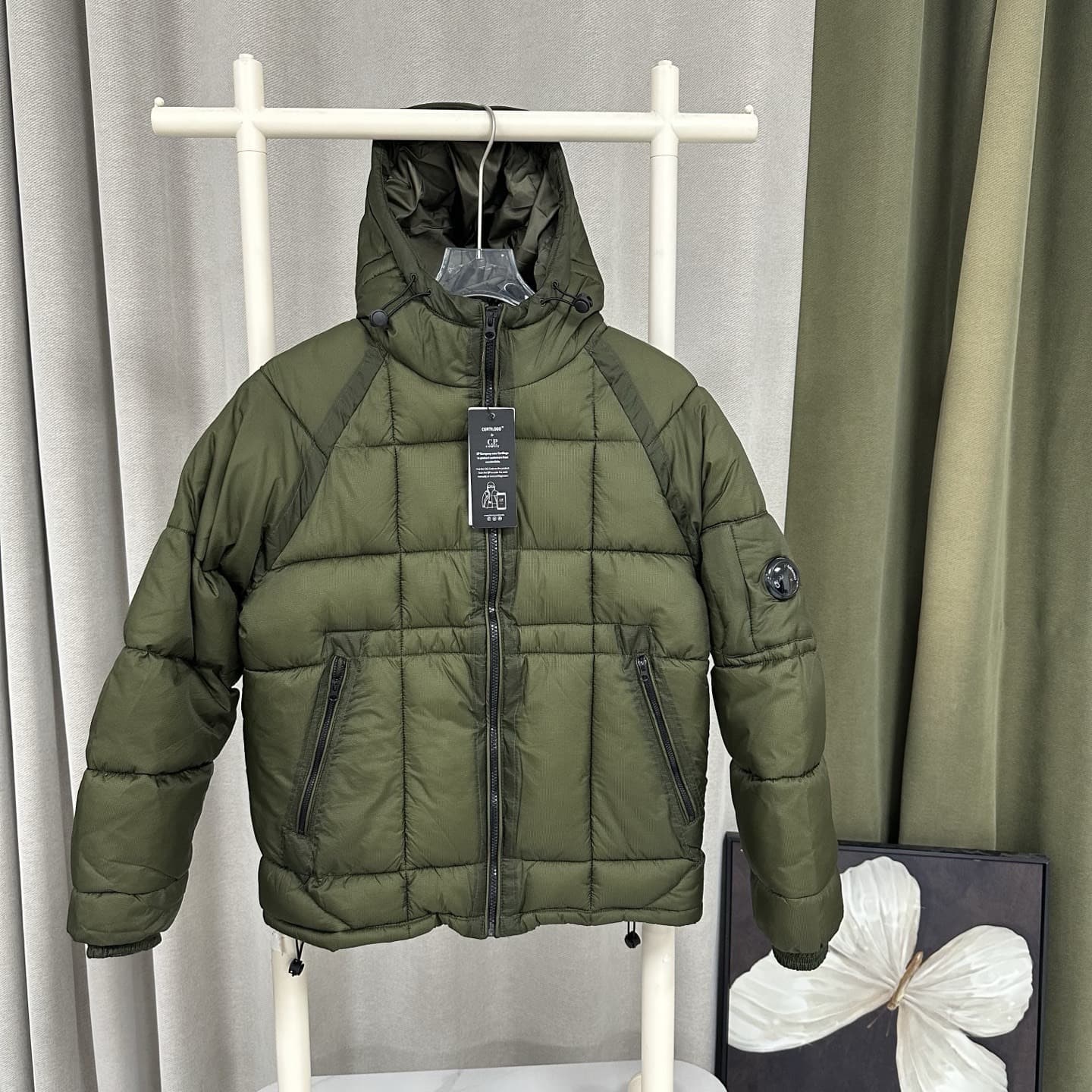 Doudoune à capuche unisexe style streetwear – Manteau matelassé oversize pour l'hiver (S-XL)