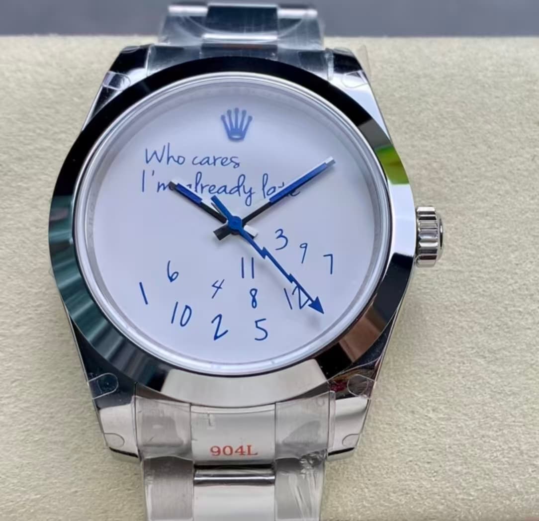Laojia Daily Log: Who Cares, I'm Already Late. Mechanical Watch For Men, Wholesale In New