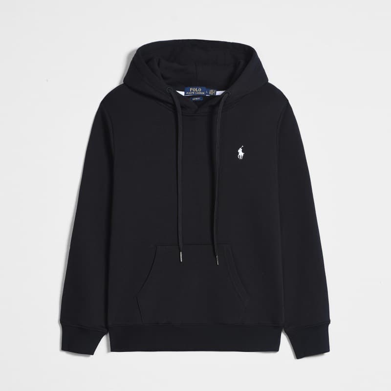 Sweat à capuche décontracté à fermeture éclair et logo poney brodé pour homme de la marque tendance Polo Paul de Laf RL
