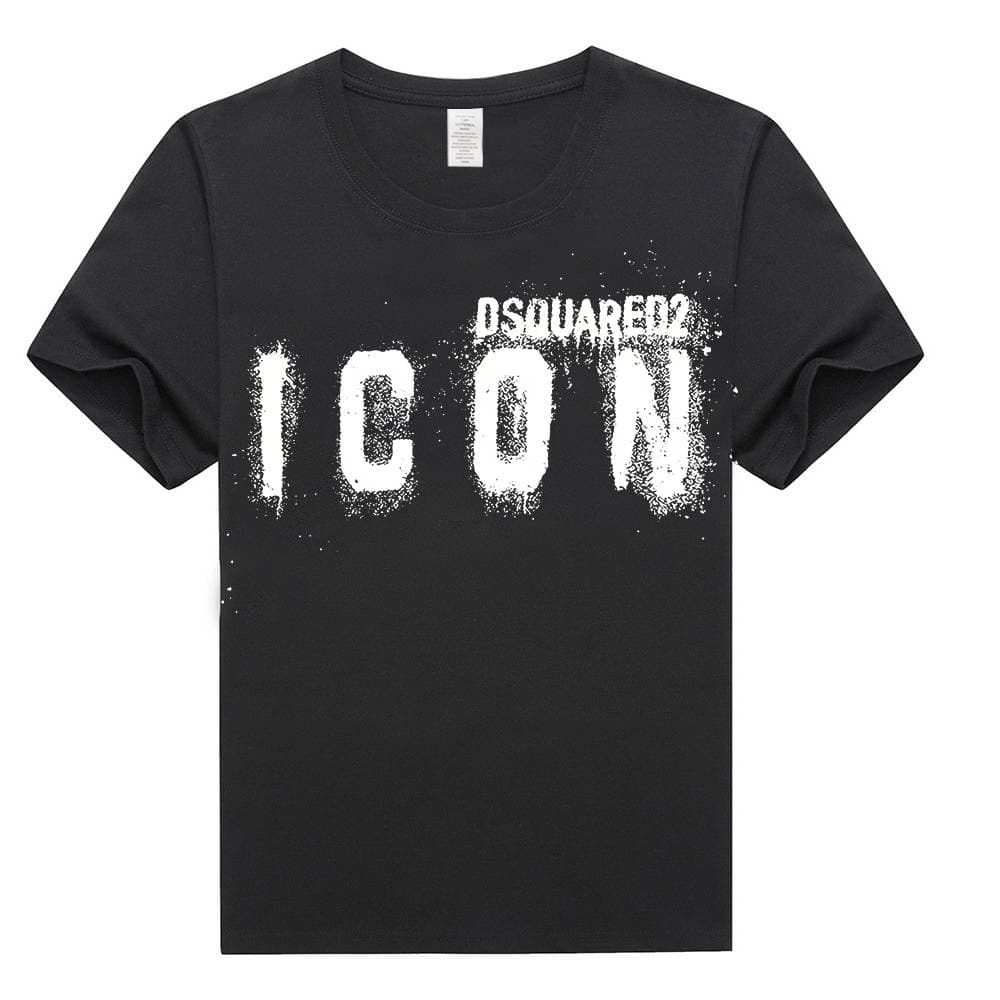 T-Shirt à manches courtes pour hommes, vêtements d'été, ample, à la mode, Graffiti artisanal, haut en coton lourd, 2024