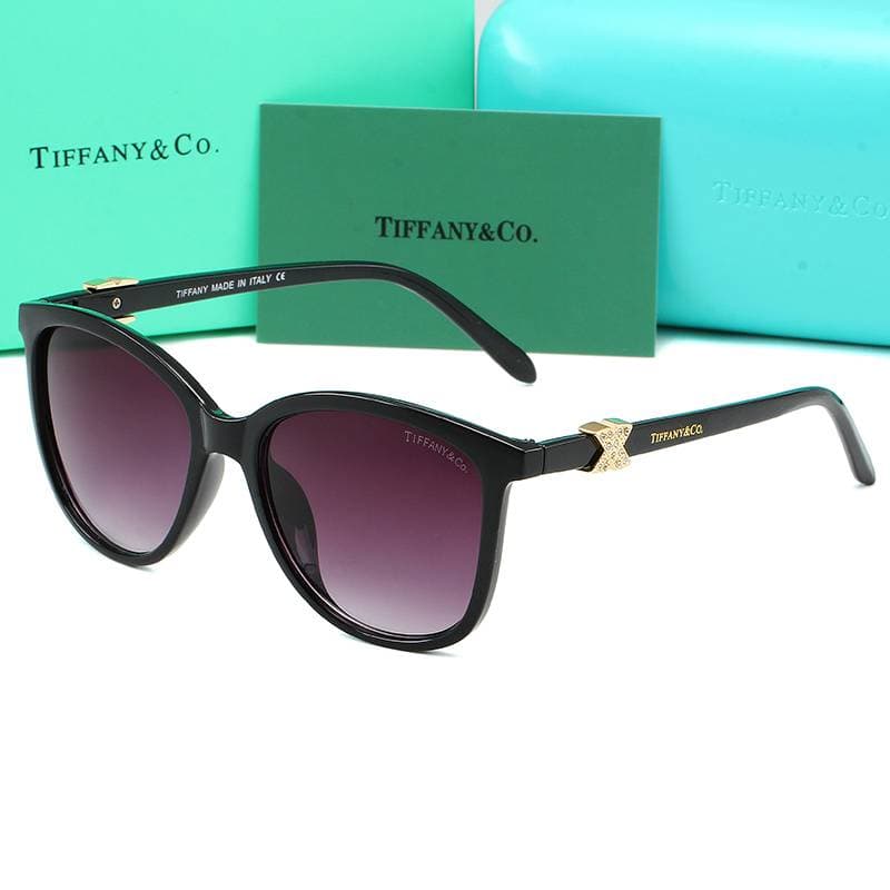 Lunettes de soleil de luxe pour femmes et hommes, monture carrée, protection UV400, verres polarisés