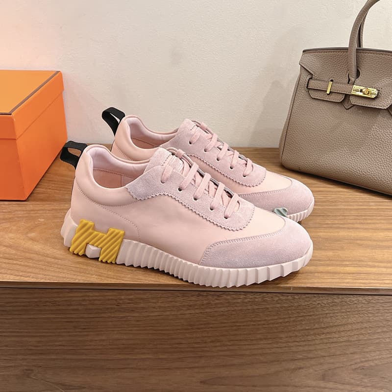 H Brand 2026 Début Printemps Nouvelles Baskets à lacets en cuir véritable pour hommes et femmes, chaussures de course plates et polyvalentes