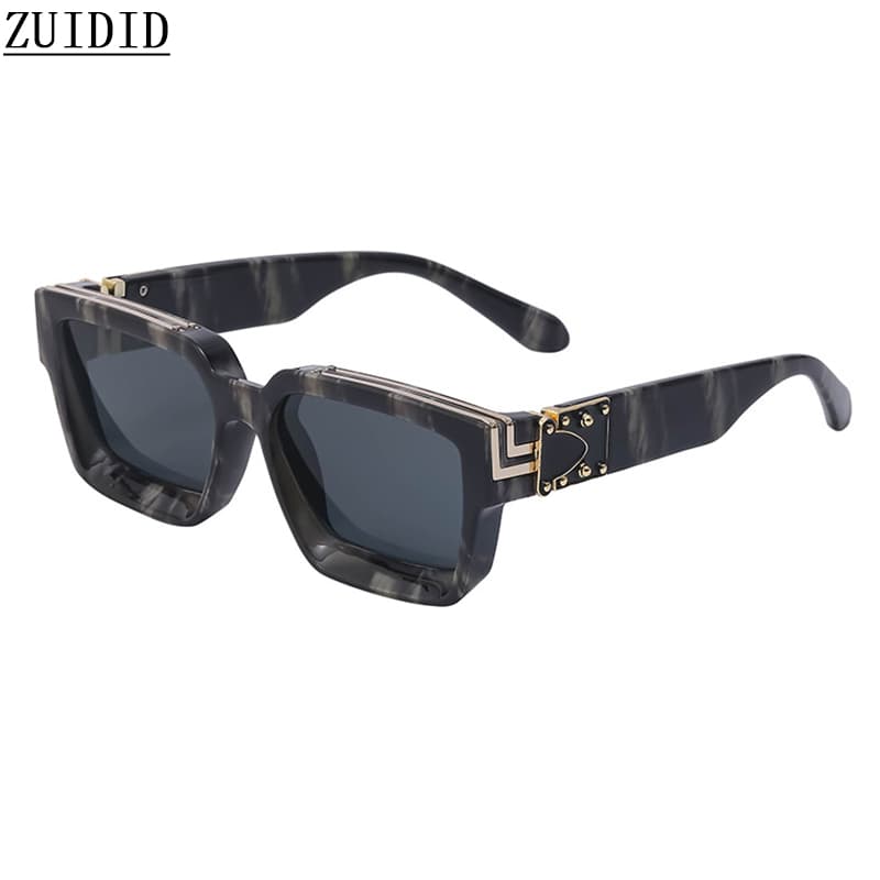 Millionaire Square Sglasses For Men Vintage Sglasses Women Retro Shades Fashion Glasses Gafas De Sol Sonnenbrille