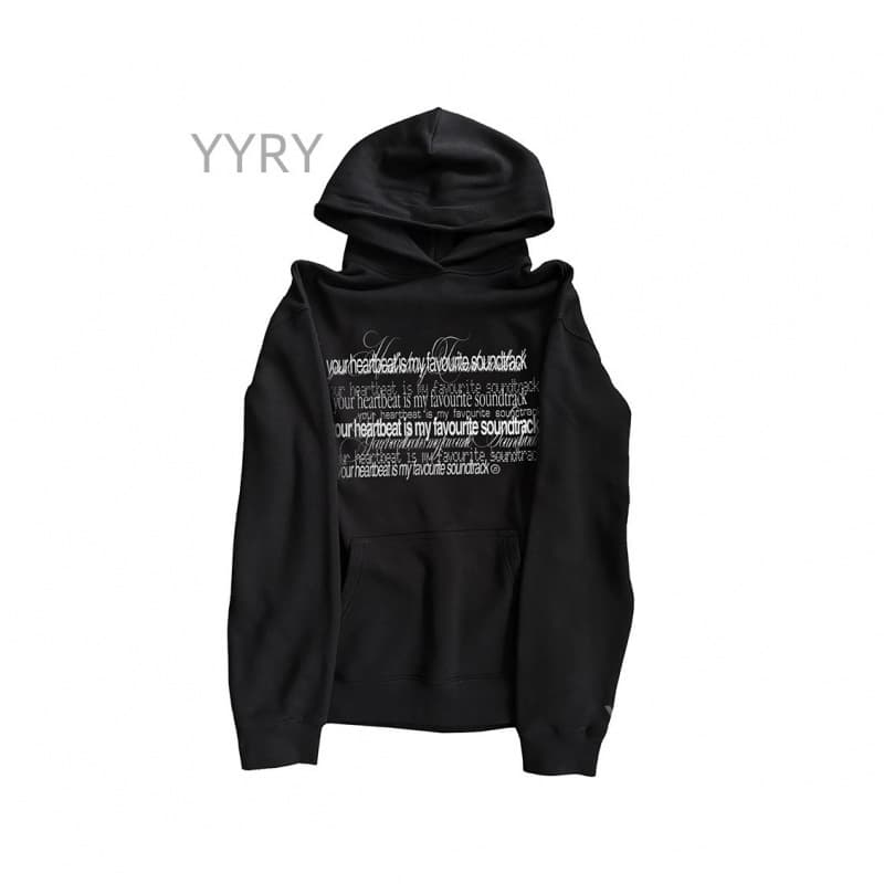 Men's Clothing Retro Jacket Street Fashion Y2k European And American Ins Personality Dark Print Sweater Long Sleeved Pullover Hoodie